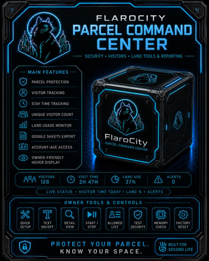 FlaroCity Parcel Command Center