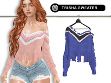 Addams "Trisha" Ripped Sweater #18