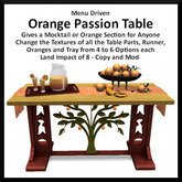 Orange Passion Table