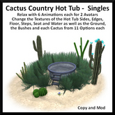 Cactus Country Hot Tub - Singles