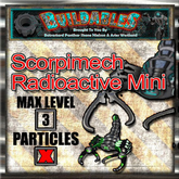 Scorpimech Mini Radioactive (Crate) - Buildables Breedable Robot / Bot