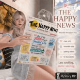 UNBOXING Happy News Newspaper – Wearable Reading Prop + MyStory RP