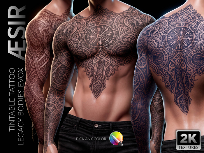 >AESIR< Runebound Tattoo 2k EvoX