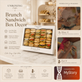UNBOXING Brunch Sandwich Box – Interactive Food Giver + MyStory RP