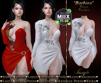 PROMOTION InStyle Dress * Barbara* - v3 White