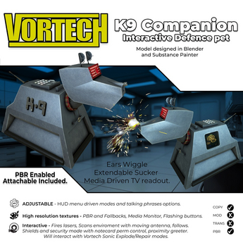 K9 Companion Robot PBR product image