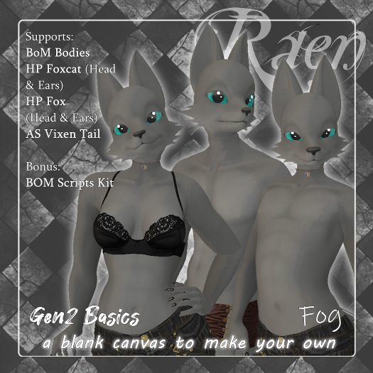 -BOM Skin- G2 Basics (Fog) - Base Set