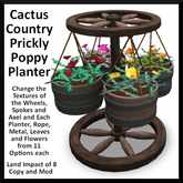 Cactus Country Prickly Poppy Planter