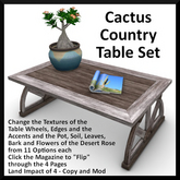 Cactus Country Table Set 