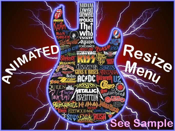 ★★★★★~ MONSTERS of ROCK_Neon - Resize Menu