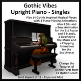 Ever Green - Gothic Vibes Upright Piano - Singles - Boxed