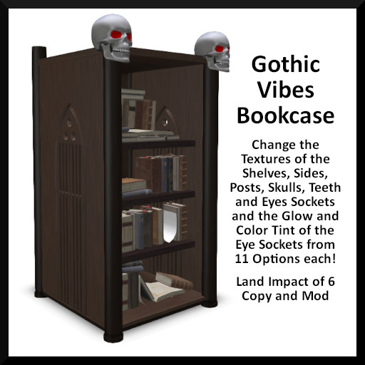 Gothic Vibes Bookcase