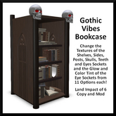 Gothic Vibes Bookcase