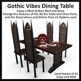 Gothic Vibes Dining Table