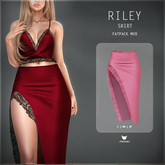 -Pixicat- Riley Skirt (PinkHot)