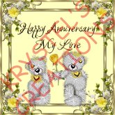 HA65 Happy Anniversary My Love (Wear Me)