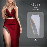 -Pixicat- Riley Skirt (LightBlue)