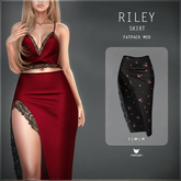 -Pixicat- Riley Skirt (FlowerSmallDark)