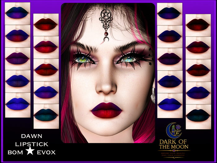 D&M  Lipstick BOM - Dawn Lips Evox