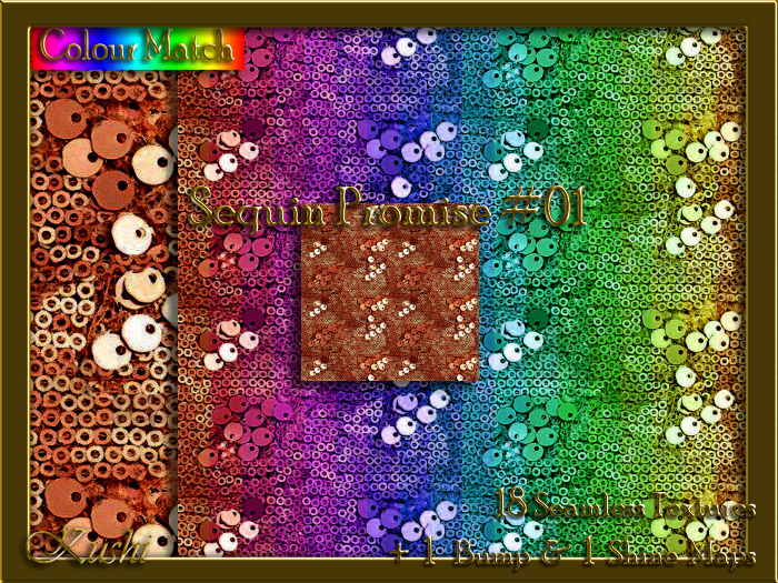 Sequin Promise #01 Texture Pack