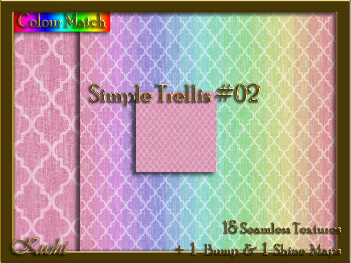 Simple Trellis #02 Texture Pack