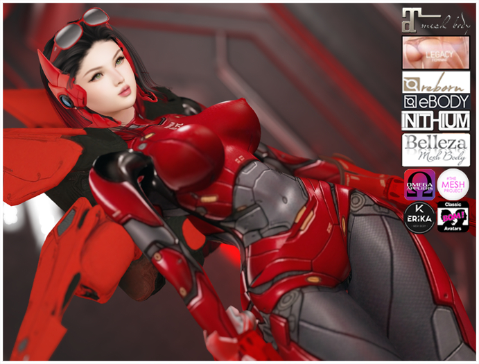 Mech space suit sci fi