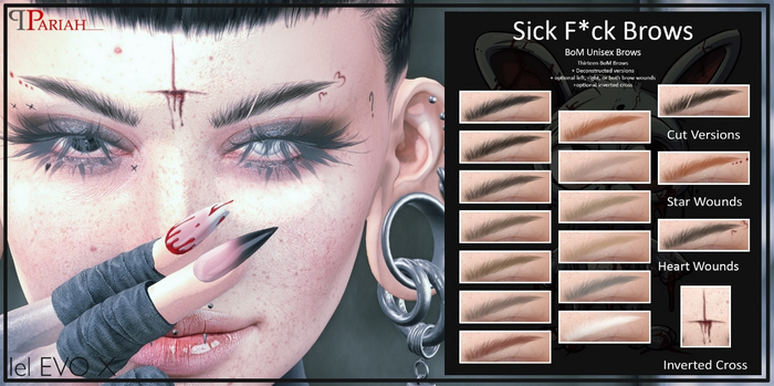 .:.Pariah.:. Sick F*ck Brows