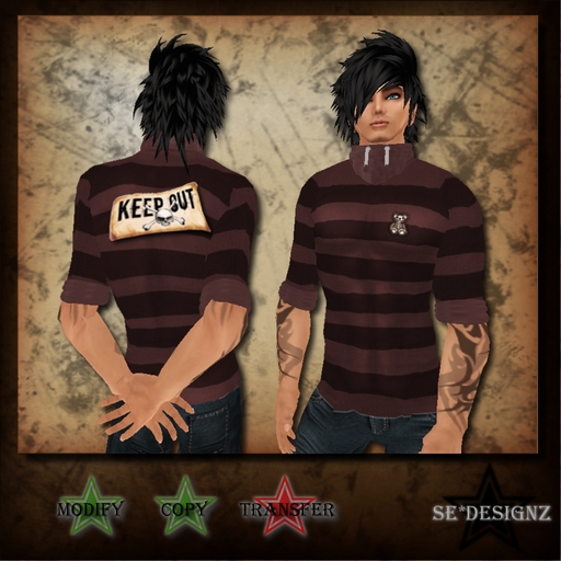 [SE*Designz] Keep Out Shirt (him)