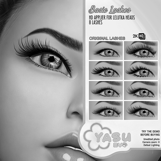 .:YASU:. LS01 - Basic Lashes DEMO