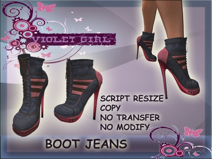 [VIOLET GIRL] BOOT JEANS