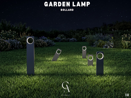 Bollard Garden Lamp