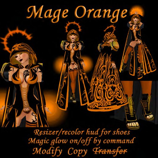 .:harmless INK:. Mage Orange