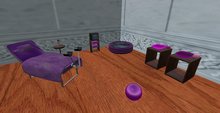 Labor and Delivery Aqua set - Purple - TRANS ONLY