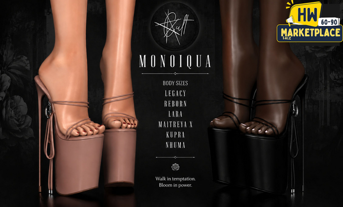: CULT : Monoiqua Stiletto Heels Mini Hud