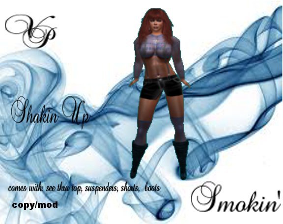 Shakin up blue