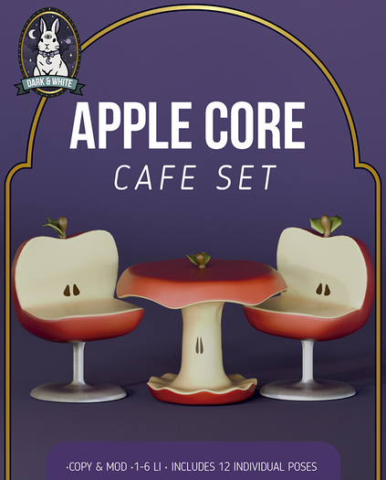 D&W// Apple Core Cafe Set RED