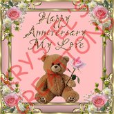 HA66 Happy Anniversary My Love (Wear Me)