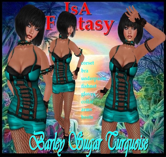 Barley Sugar Turquoise