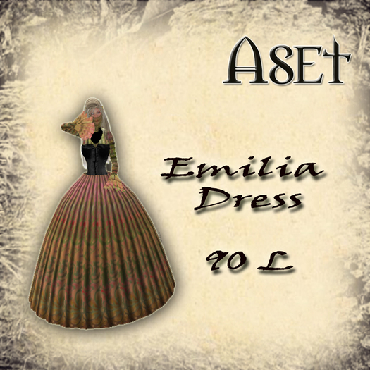 Emilia swirls dress (box)