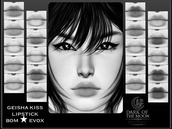 D&M  Lipstick BOM - Geisha Kiss Evox Demo