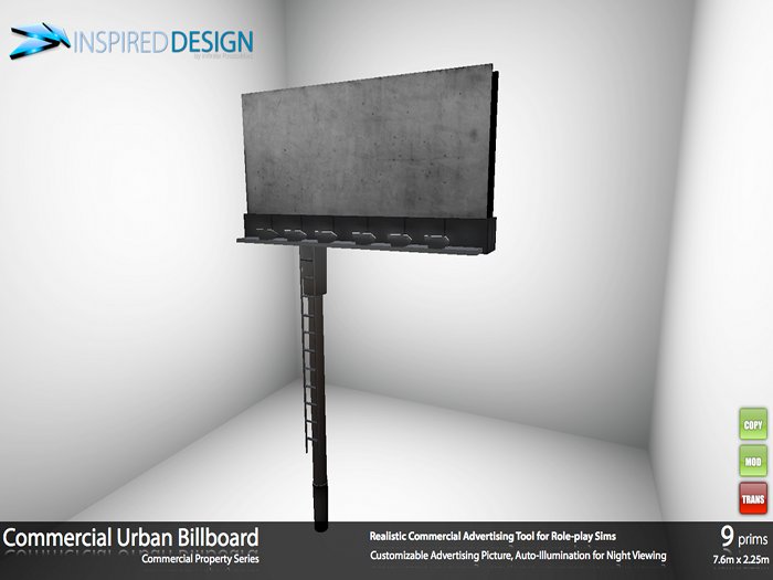 Inspired Design - Commercial Urban Billboard