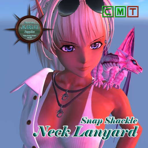 SMS Snap Shackle Neck Lanyard Box