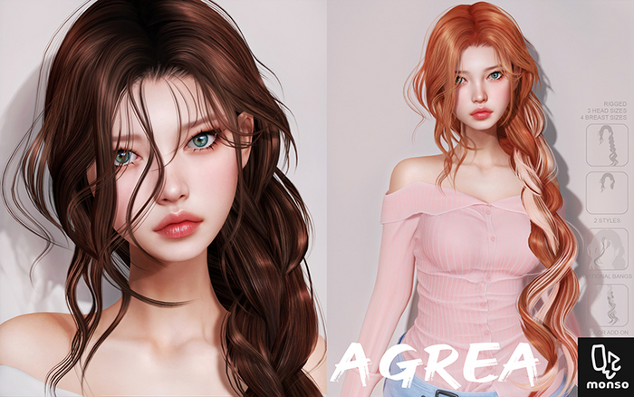 [monso] Agrea Hair (demo)