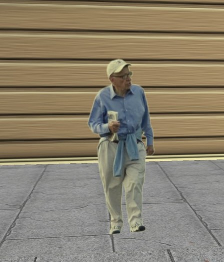 Rupert Murdoch cut-out