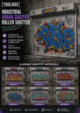 [TOOLBOX] INDUSTRIAL URBAN GRAFFITI ROLLER (wear me to unpack)