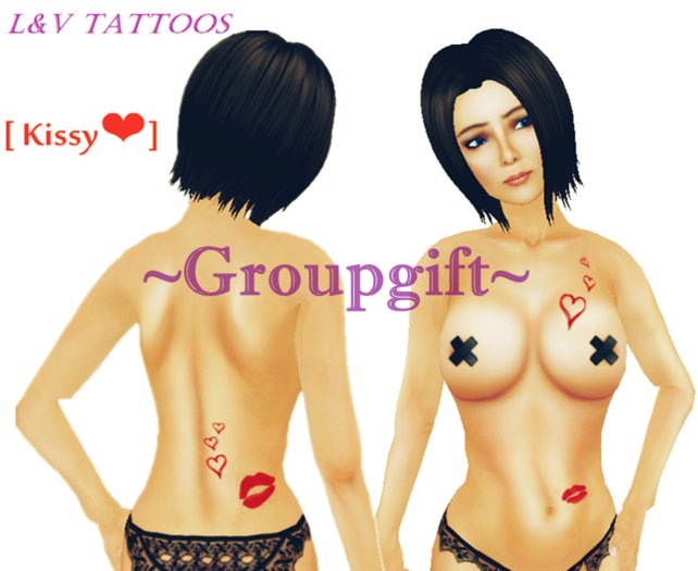 **L&V Tattoos**Groupgift [ Kissy ]