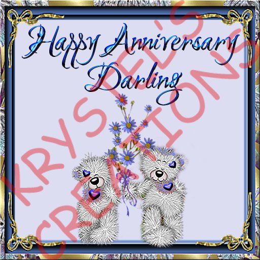 HA68 Happy Anniversary Darling (Wear Me)