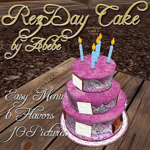 Abebe's RezDay Cake