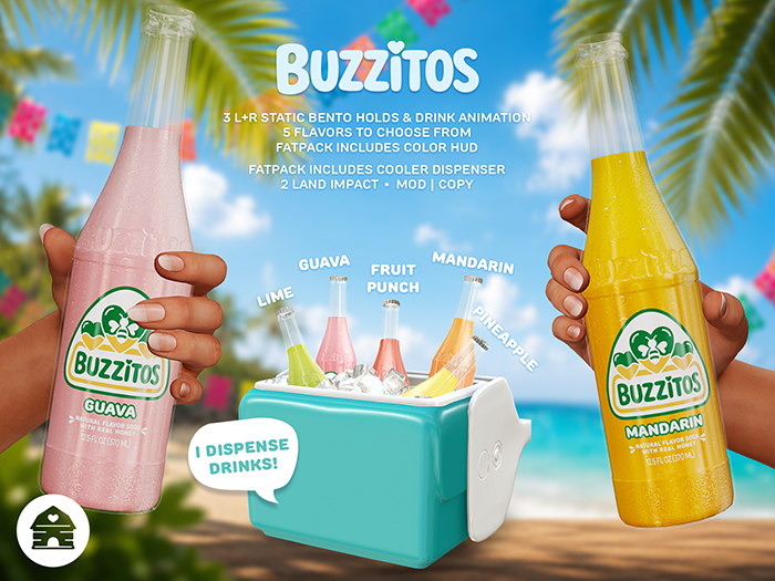 hive // buzzitos soda pack