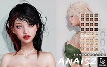 [monso] Anais2 Hair /Brown & Blonde